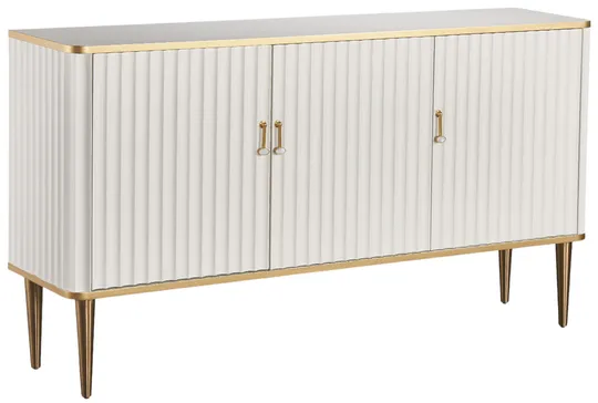Komoda Stilig ST313 160 cm biela/zlatá Komoda Stilig ST313 160 cm biela/zlatá