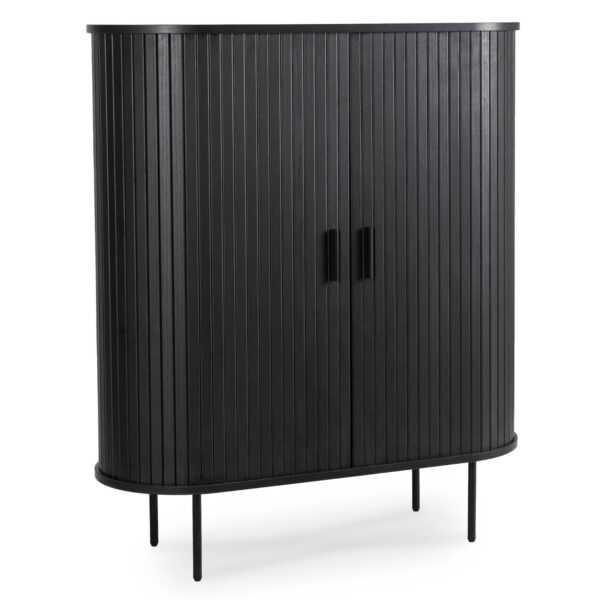 Komoda Trish 100 cm čierna