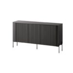 Komoda Vera 150 cm čierna