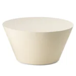 Konferenčný stolík Eclipso 60 cm krémovo-biely