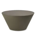 Konferenčný stolík Eclipso 80 cm zeleno-sivý