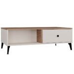 Konferenčný stolík Point 110 cm dub Castello/kašmírový