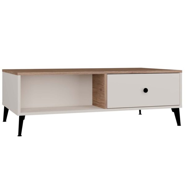 Konferenčný stolík Point 110 cm dub Castello/kašmírový