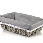 Košík WILL 28x18x9 cm sivý