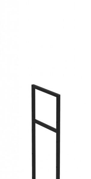 Kovový rám MOBIUS 95 cm čierny