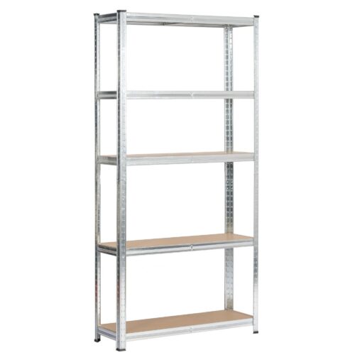 Kovový regál REGMET 90x30x180 cm strieborný Kovový regál REGMET 90x30x180 cm strieborný