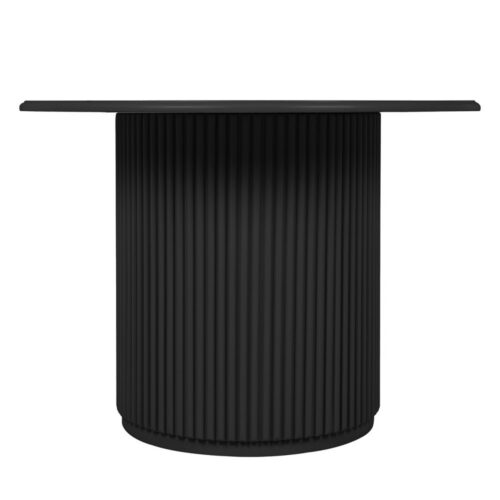 Kulatý odkládací stolek ROMA 60 cm černý Kulatý odkládací stolek ROMA 60 cm černý