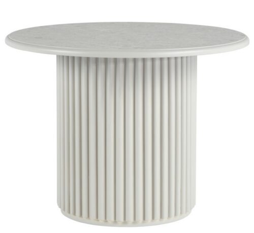 Kulatý odkládací stolek ROMA 60 cm šedý Kulatý odkládací stolek ROMA 60 cm šedý