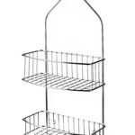 Kúpeľňová polička CARL SILVER 15x56 cm strieborná