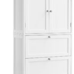 Kúpeľňová skrinka Vasagle Swede 110 cm biela