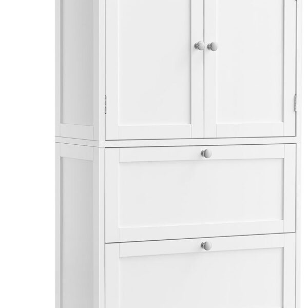 Kúpeľňová skrinka Vasagle Swede 110 cm biela