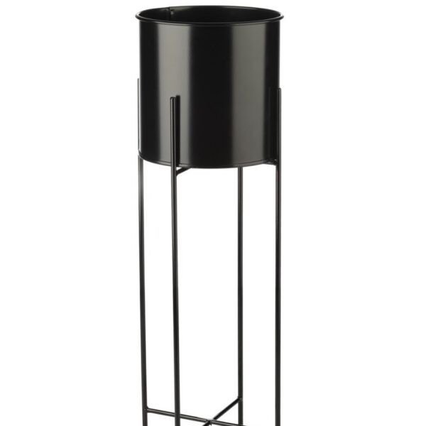 Kvetináč na stojane HUGO 75 cm čierny