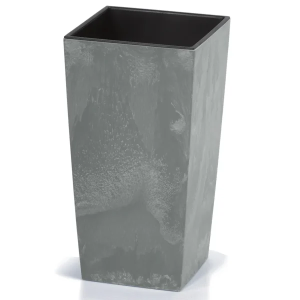 Kvetináč s vkladom Concreto 91 L sivý betón