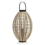 Lucerna LEVI 70 cm béžová/čierna