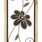 Nástenná dekorácia Koman A 26x60 cm hnedá/čierna