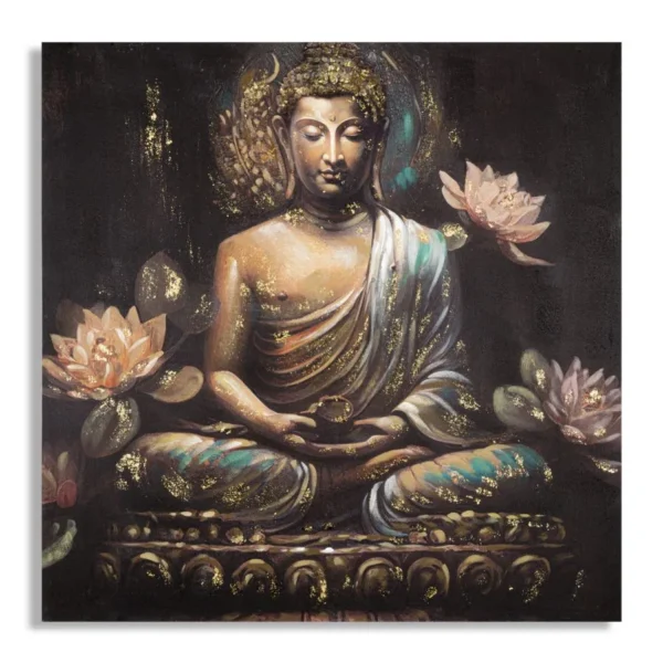 Obraz Buddha A 100x100 cm viacfarebný