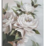 Obraz Flower & Leaf 80x100 cm biely