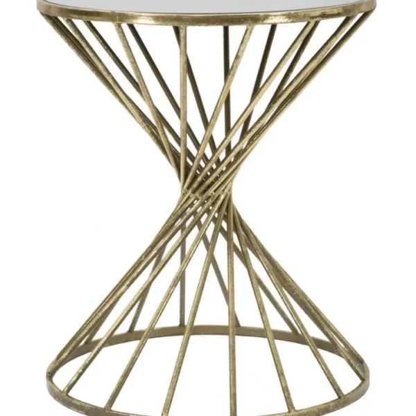 Odkladací stolík Hypnos 50 cm zlatý