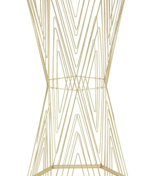 Odkladací stolík Lines 40 cm zlatý