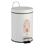 Odpadkový kôš ART DECO 3 L biely
