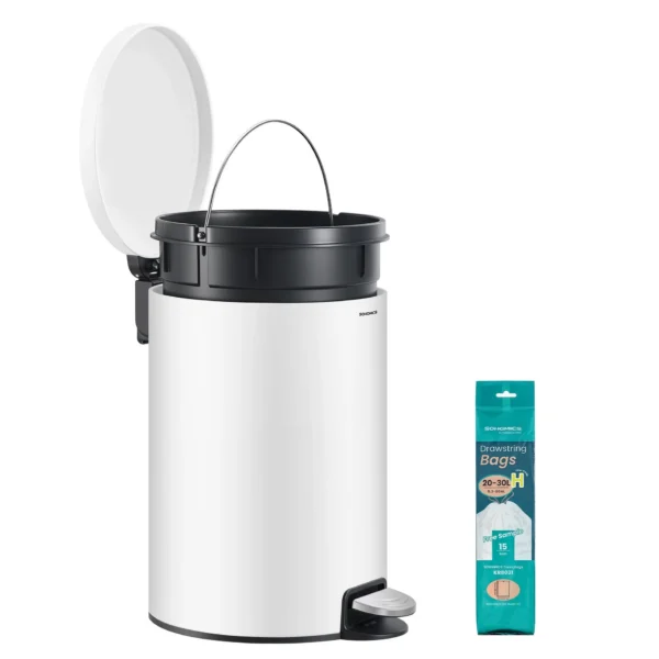 Odpadkový kôš Jelis 20 L biely