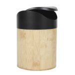 Odpadkový kôš NOYA 1 L čierny/bambus natural