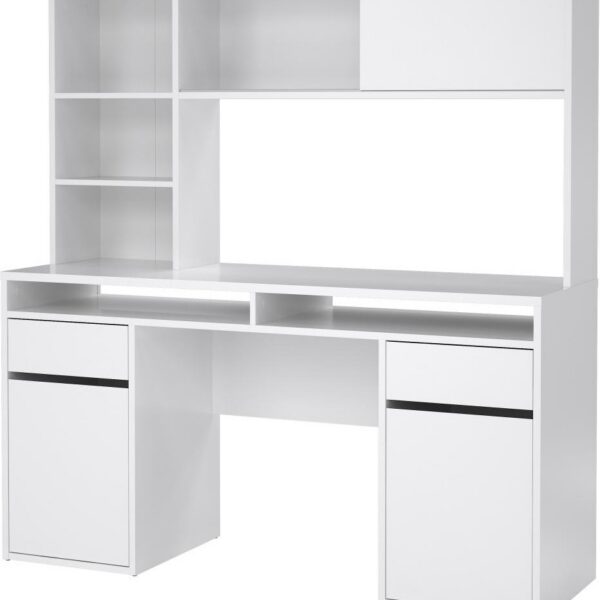 Písací stôl Felixa 481/02 149 cm biely lesk