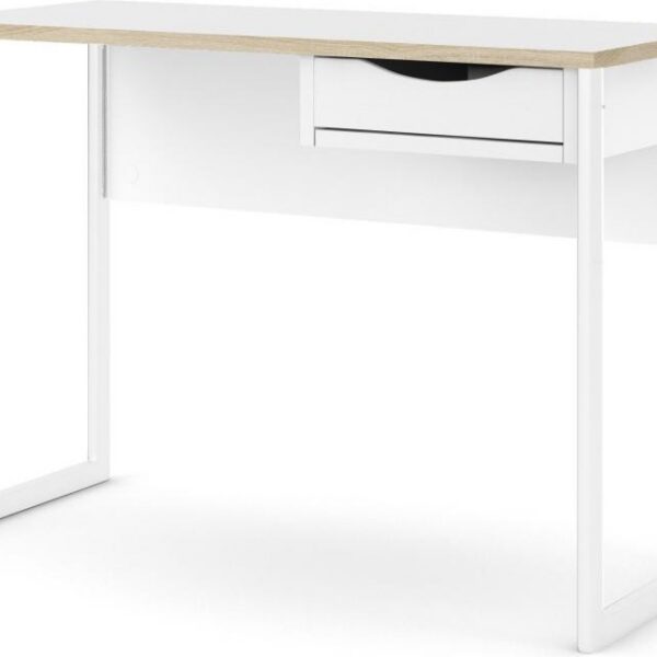Písací stôl Felixa 513 110 cm hickory Jackson/biely