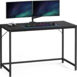 Písací stôl Vasagle Ebeny 120 cm čierny