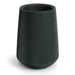 Plastový květináč COROS BOWL HIGH 40 cm tmavě šedý