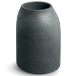 Plastový květináč EPOCCOS BOLDOS 48 cm grafitově šedý