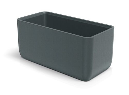 Plastový květináč MOLTAS CASE 80 cm grafitový Plastový květináč MOLTAS CASE 80 cm grafitový