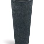 Plastový květináč TUBRAN ROUND SLIM - výber z 6 prevedení