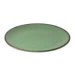 Porcelánový dezertní talíř Terra 21 cm zelený