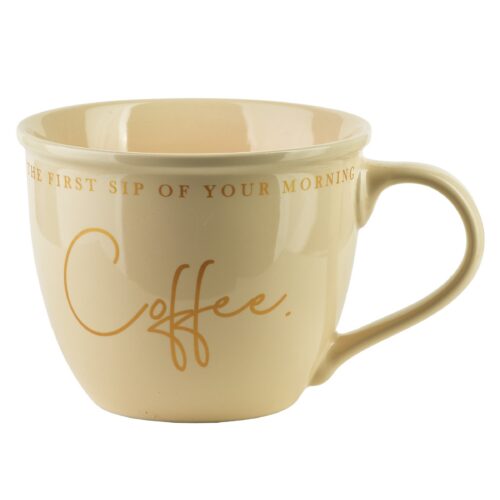 Porcelánový hrnček HENDIA 500 ml krémový Porcelánový hrnček HENDIA 500 ml krémový