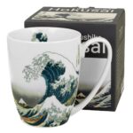 Porcelánový hrnček Hokusai The Great Wave 350 ml viacfarebný