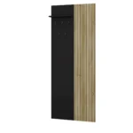 Předsíňový věšák Wenis 01 72 cm černý/dub Karlstad