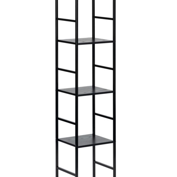 Regál LOFT 29 cm černý