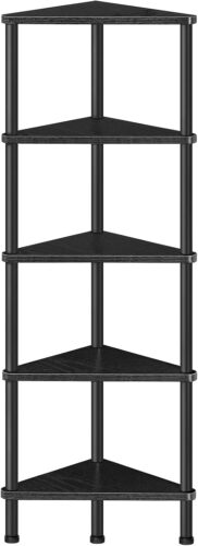 Rohový regál Vasagle Ebbi 30 cm čierny Rohový regál Vasagle Ebbi 30 cm čierny