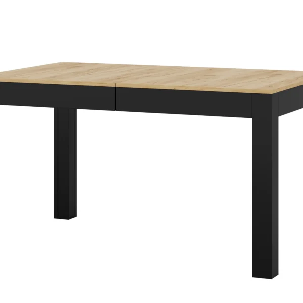 Rozkládací jídelní stůl Jord 140/260 cm dub Craft/černý