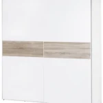 Šatníková skriňa Wenecja 01 183 cm biela/sub sonoma