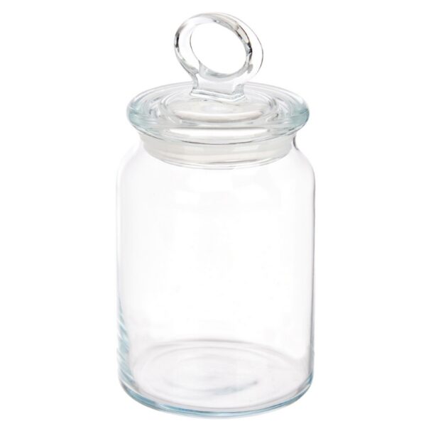 Skleněná dóza SOSY 860 ml čirá