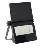 Solární LED lampa s pohybovým senzorem Moore černá