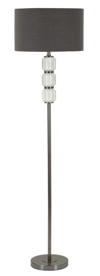Stojacia lampa Bright 164 cm sivá/biela Stojacia lampa Bright 164 cm sivá/biela
