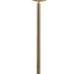 Stojacia lampa Bruxelles 160 cm čierna/zlatá