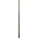 Stojacia lampa Feathers 170 cm sivá/zlatá