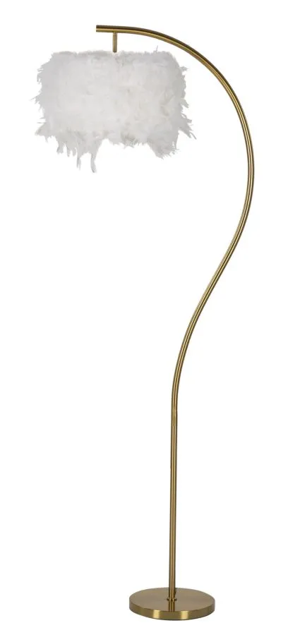 Stojacia lampa Semi Arc 170 cm biela/zlatá Stojacia lampa Semi Arc 170 cm biela/zlatá