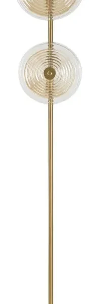 Stojacia lampa Venice 168 cm zlatá