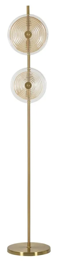 Stojacia lampa Venice 168 cm zlatá Stojacia lampa Venice 168 cm zlatá