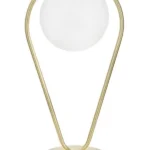 Stolná lampa Glamy Drop 50 cm zlatá